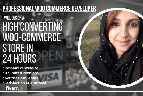 I will develop ecommerce website or store using woocommerce