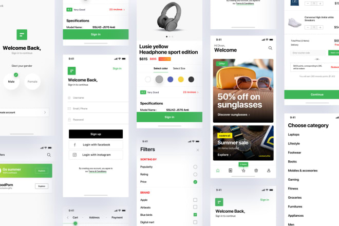 I will develop for you ecommerce app like nykaa flipkart