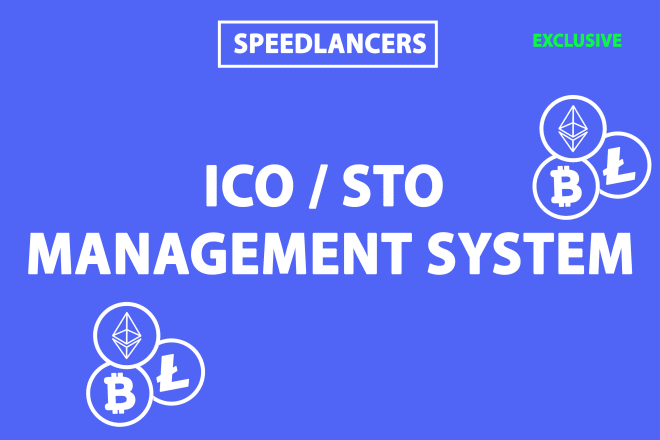 I will develop ico or crypto management systems