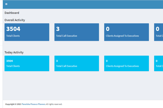 I will develop PHP laravel custom CRM with admin dashboard