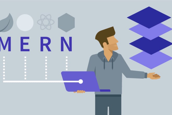I will develop react and node js web app