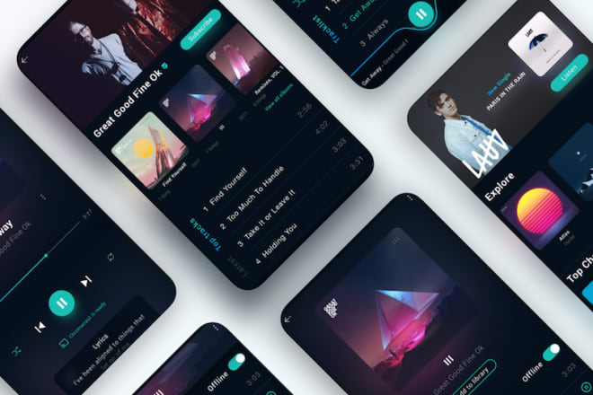 I will develop spotify music app, music streaming app, spotify app,radio app