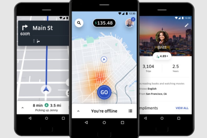 I will develop taxi app, uber app, delivery app, booking app