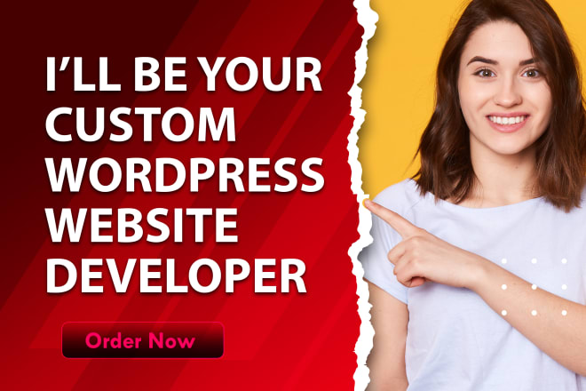 I will develop top notch wordpress website