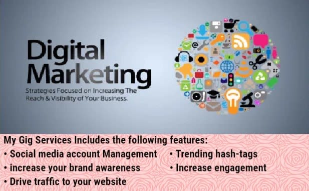 I will digital social media marketing