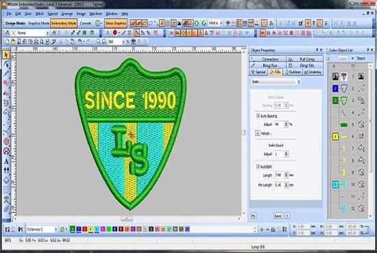 I will digitizing any embroidery applique sequin cap logo within 24 hour