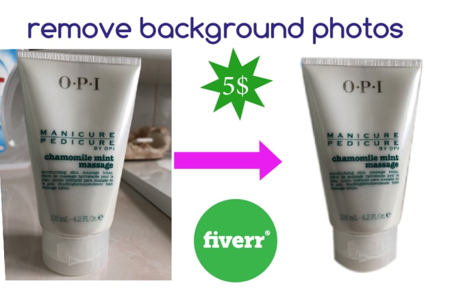 I will do 20 pictures background removal 5 dollars all revision free