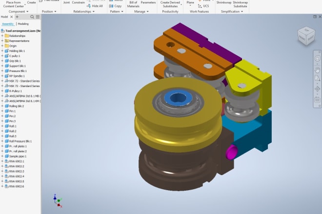 I will do 2d 3d modelling in autocad inventor solidworks logopress