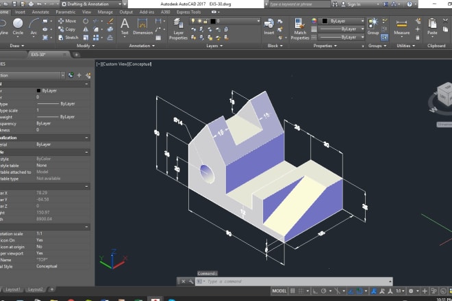 I will do 2d and 3d architecture plans and mechanical objects