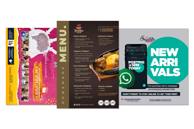 I will do a business, poster, event, professional flyer in 24 hours