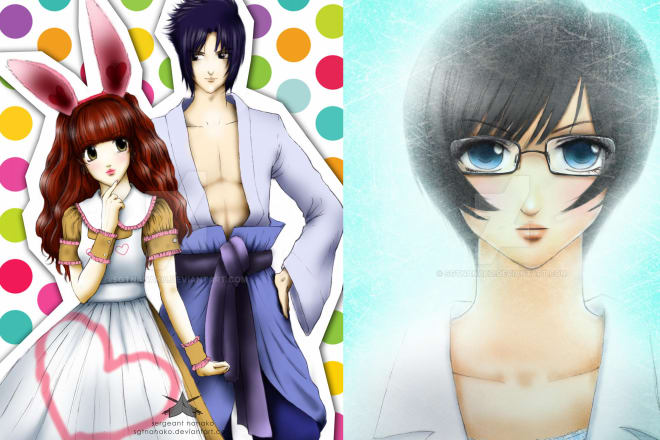 I will do a manga inspired illustration