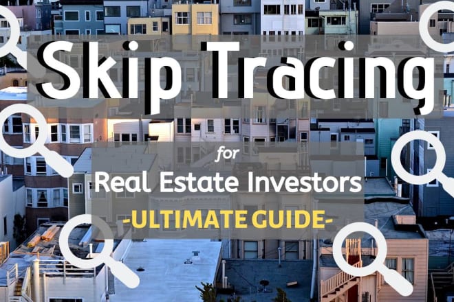 I will do a real estate skip tracing by tlo at low price