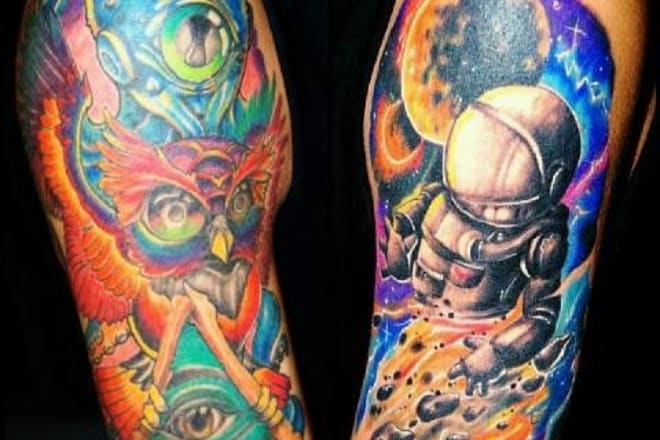 I will do amazing unique, detailed, and authentic tattoo designs