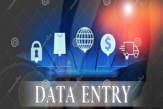I will do any kind of data entry or typing job in cheap price