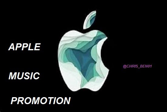 I will do apple music playlist and massive apple promotion