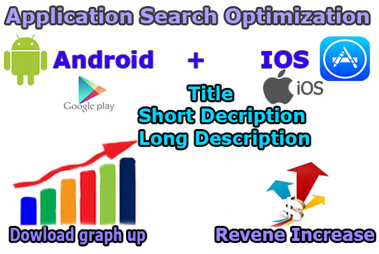 I will do aso for android and IOS apps and games