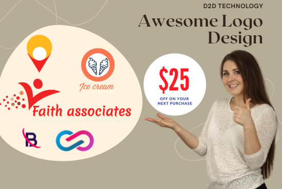 I will do awesome logo for your next generation business