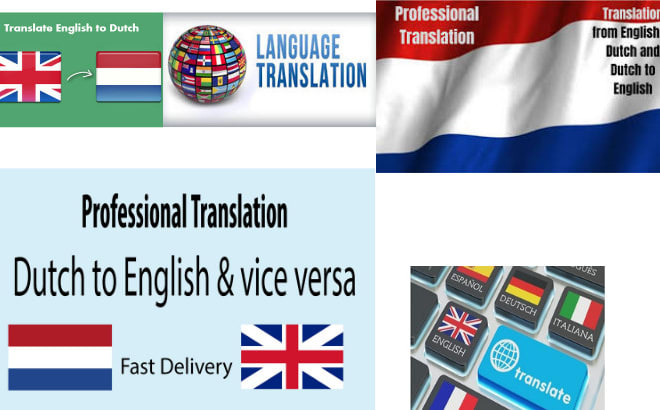 I will do best english to dutch translation