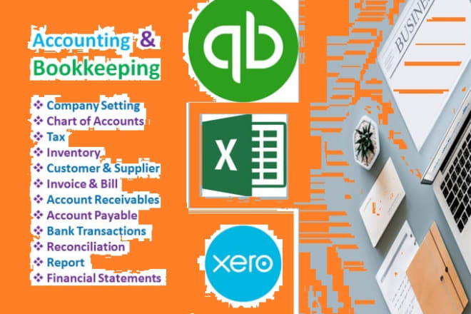 I will do book keeping accounting and reporting