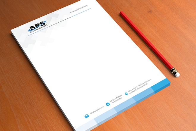 I will do business letterhead world template