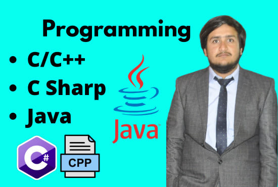 I will do c,cpp,c sharp, java programming projects task