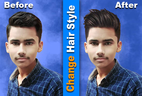 I will do change hair style and change hair color for you in 24 hrs
