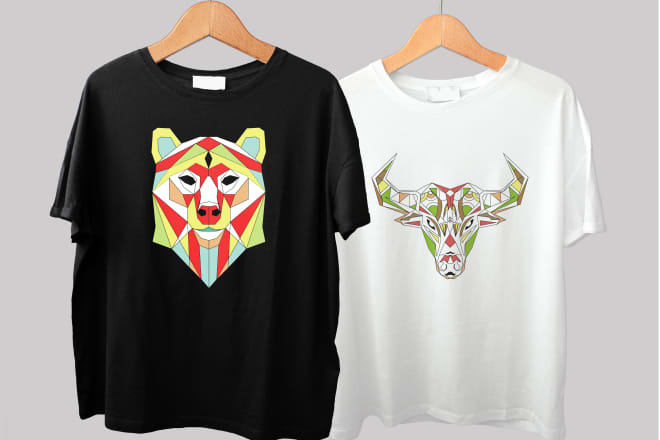 I will do custom typography and graphic art t shirt