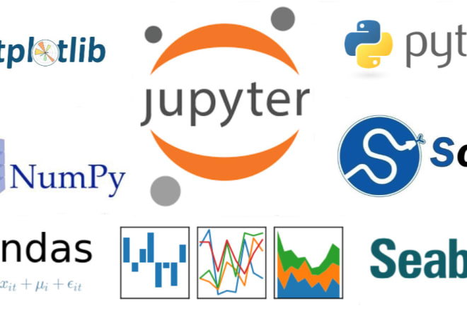 I will do data analysis visualization in jupyter notebook using python
