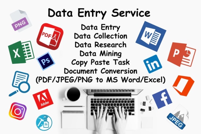 I will do data entry and copy pasting work