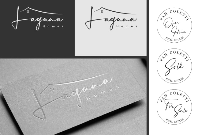 I will do design fancy real estate signature logo and signature design