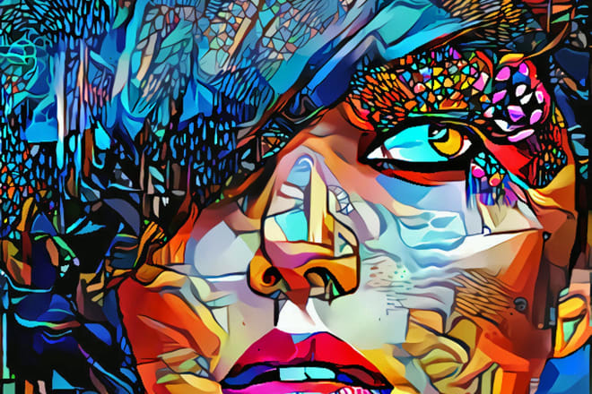 I will do digital mosaic art for cover and social media kit