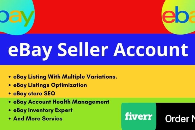 I will do ebay lister, ebay product listing SEO title description