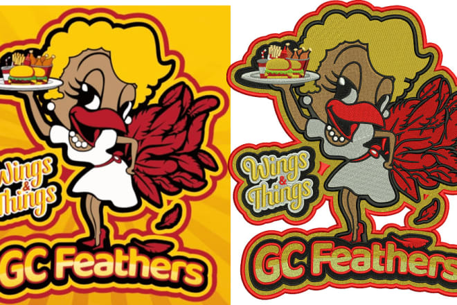 I will do embroidery digitizing into dst, pes, jef, etc in 1 hour
