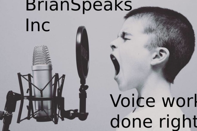 I will do free top notch voiceover work