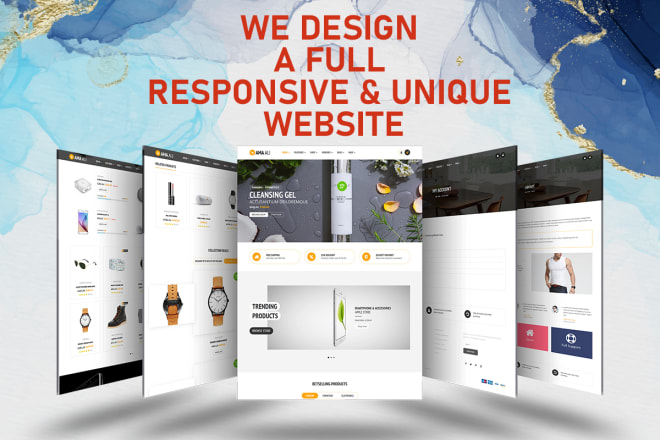 I will do full website creation with responsive,attractive design