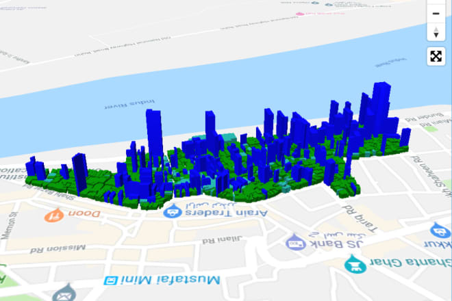 I will do gis web development with leaflet,mapbox and esri js api