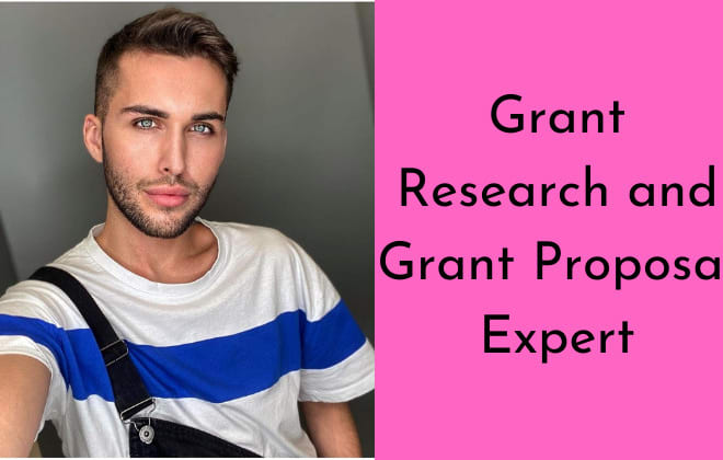 I will do grant research, write winning grant proposal, nonprofit, 501c3