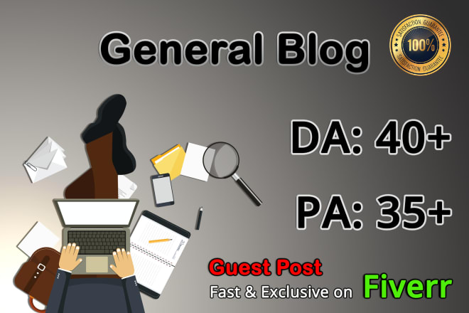 I will do guest post on general blog