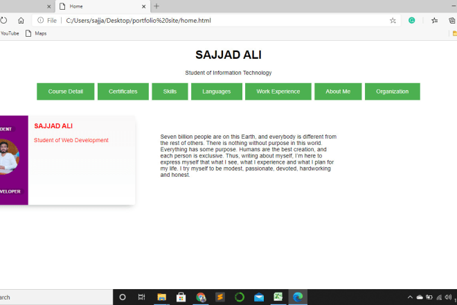 I will do HTML and CSS task