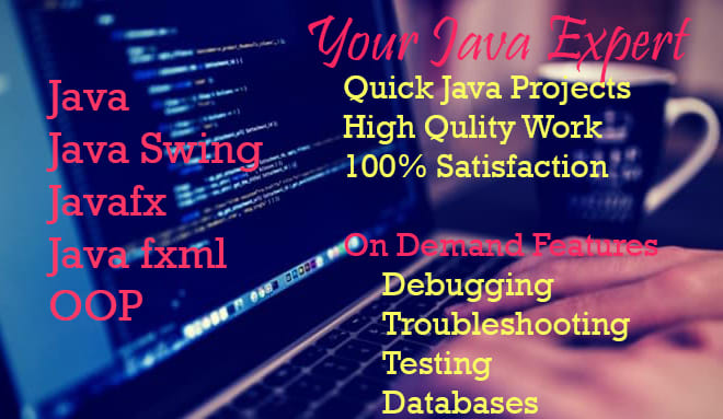 I will do java, javafx, java swing mini projects with intelij idea