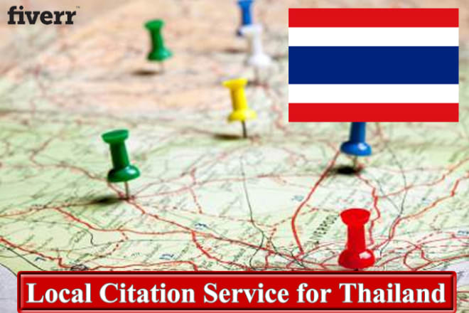 I will do local citations service for 15 thailand local directories