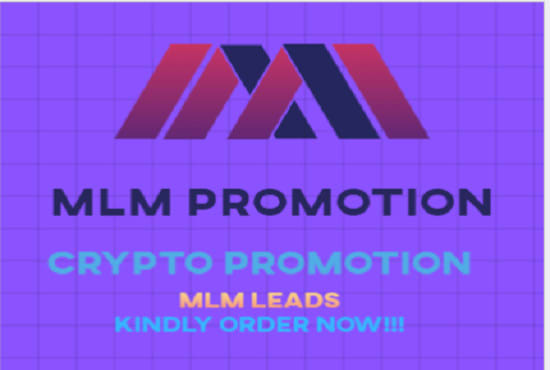 I will do mlm traffic,network marketing,mlm promotion,mlm leads,mlm marketing,