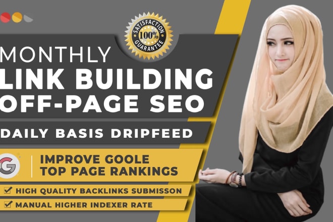 I will do off page se0 backlinks manual se0 link building service