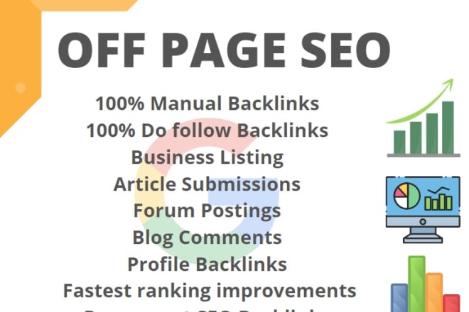 I will do off page seo with quality do follow backlinks