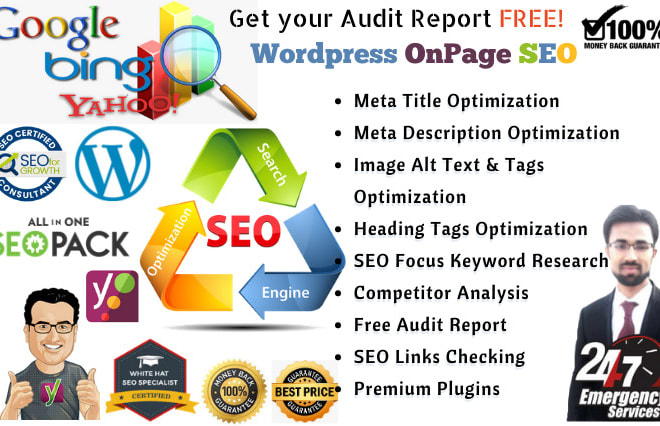 I will do onpage yoast SEO optimization for wordpress to rank high