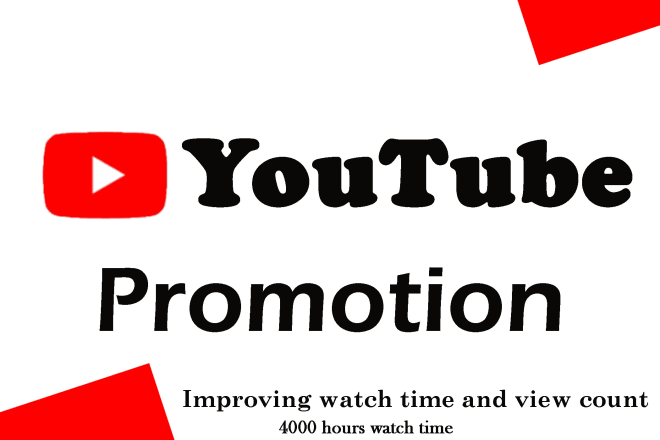 I will do organic youtube promotion and channel ranking SEO