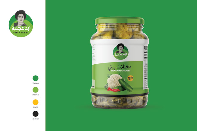 I will do pouch packaging design and label in arabic and english