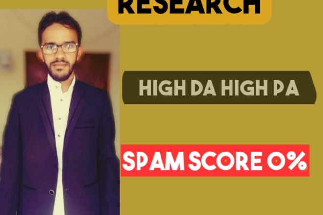 I will do premium expire domain research with authority backlinks