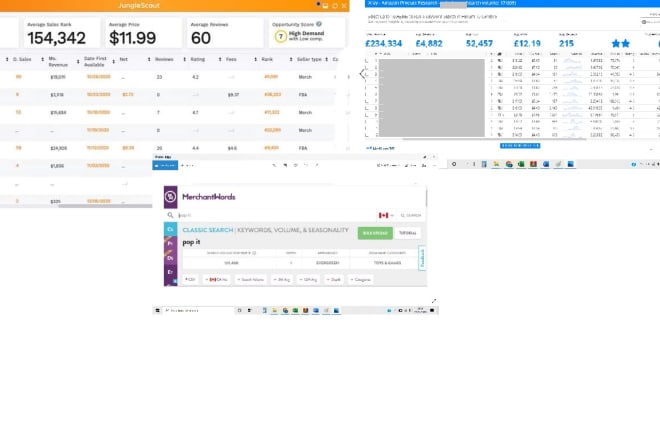 I will do product research for amazon fba private label or wholesale