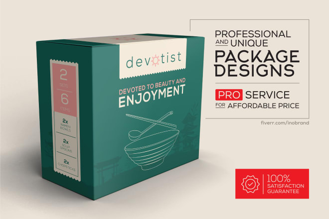I will do professional package designs